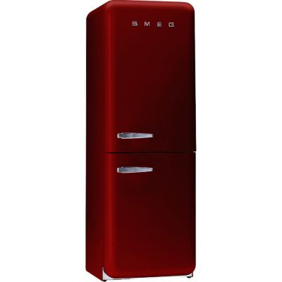 Smeg FAB32RNR 60cm 'Retro Style' Frost Free Fridge Freezer in Red with Right Hand Hinge Smeg FAB32RNR 60cm 'Retro Style' Frost Free Fridge Freezer in Red with Right Hand Hinge